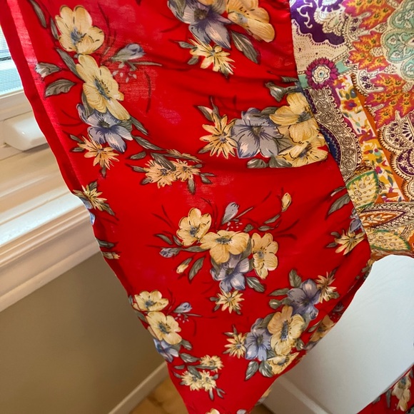 Umgee boho multi print dress - Picture 2 of 8